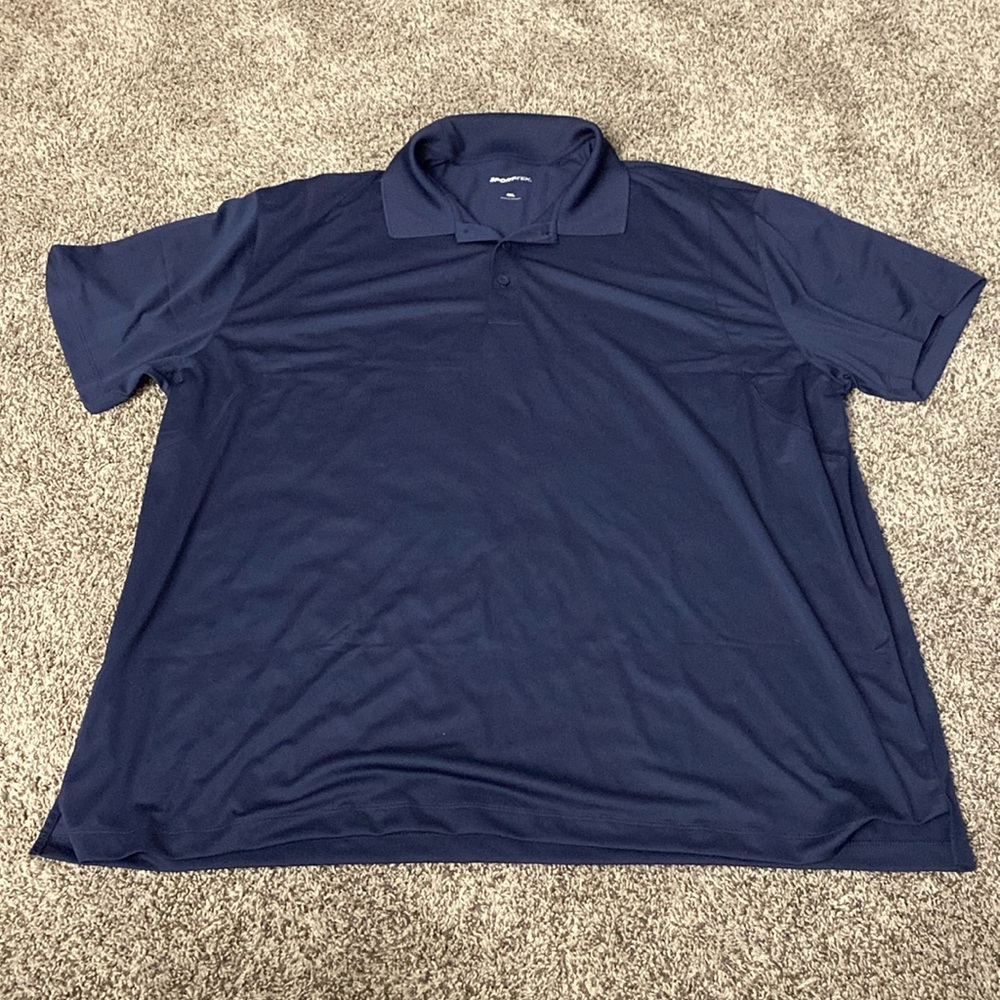 NWOT Sport-tek Men’s navy blue polo